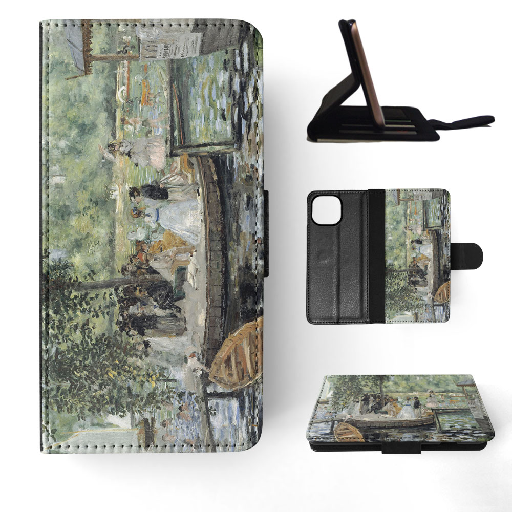 FLIP CASE FOR APPLE IPHONE|PIERRE-AUGUSTE RENOIR - LA GRENOUILLERE ART - Picture 61 of 193