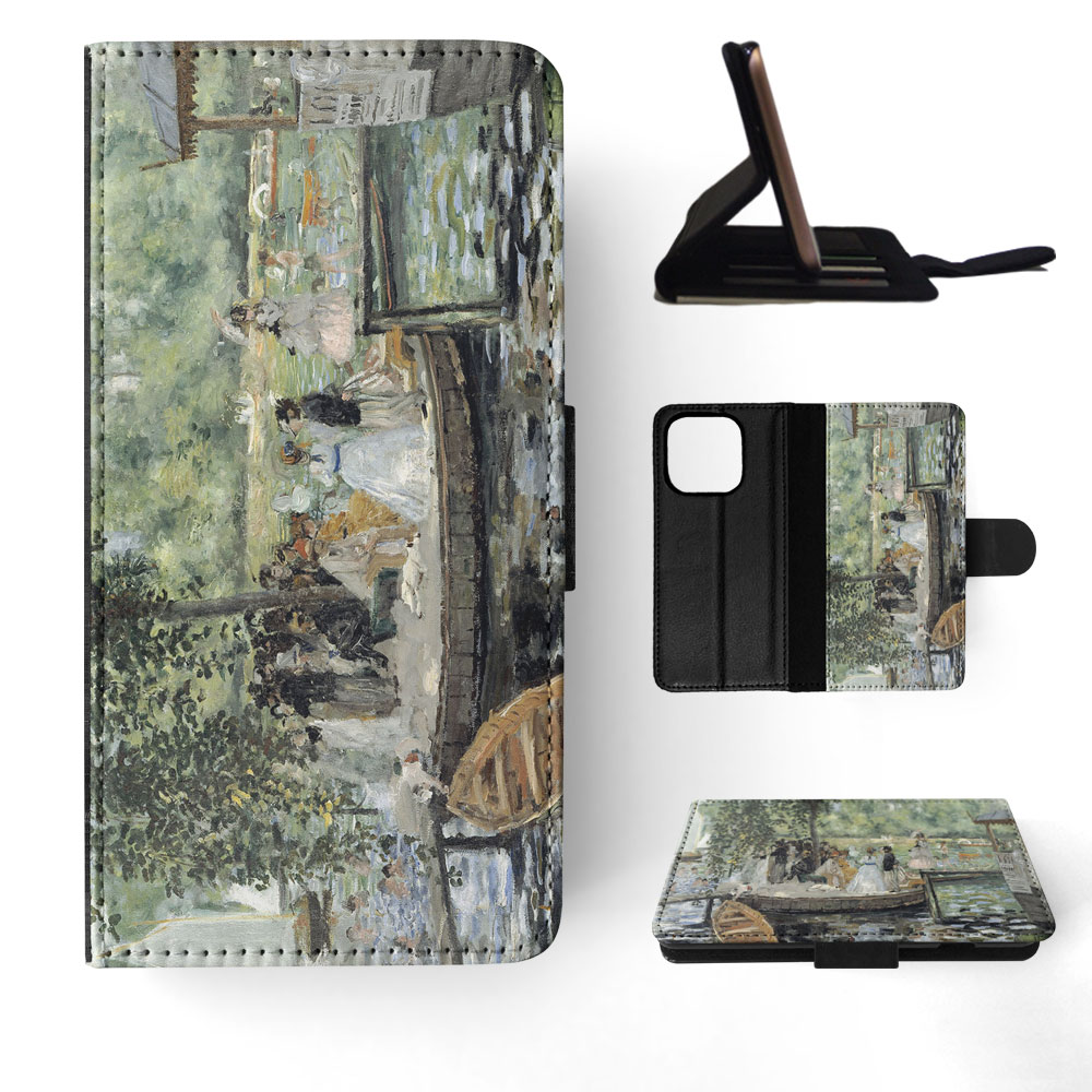 FLIP CASE FOR APPLE IPHONE|PIERRE-AUGUSTE RENOIR - LA GRENOUILLERE ART - Picture 51 of 193