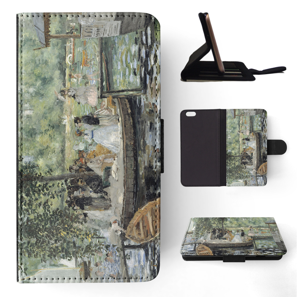 FLIP CASE FOR APPLE IPHONE|PIERRE-AUGUSTE RENOIR - LA GRENOUILLERE ART - Picture 149 of 193