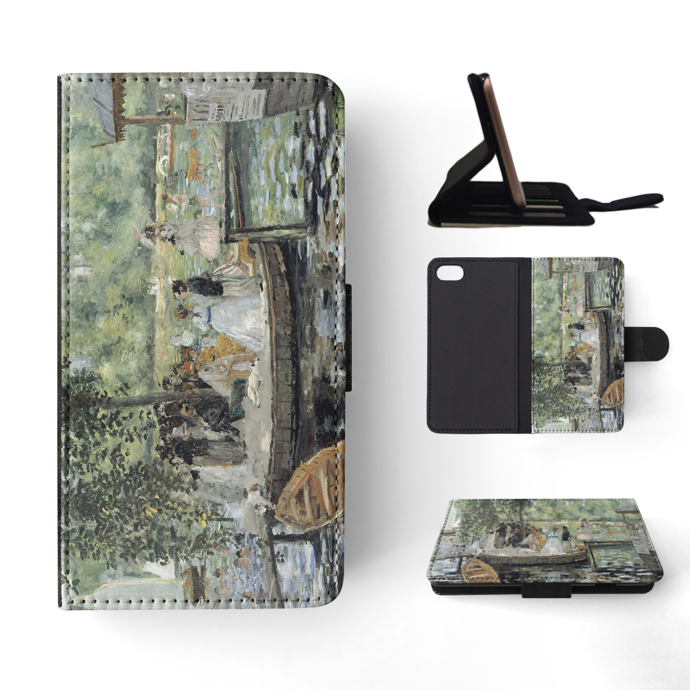 FLIP CASE FOR APPLE IPHONE|PIERRE-AUGUSTE RENOIR - LA GRENOUILLERE ART - Picture 134 of 193