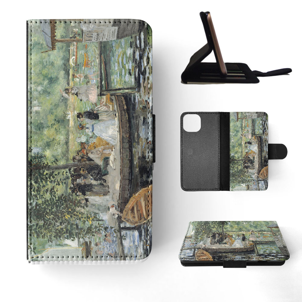 FLIP CASE FOR APPLE IPHONE|PIERRE-AUGUSTE RENOIR - LA GRENOUILLERE ART - Picture 41 of 193