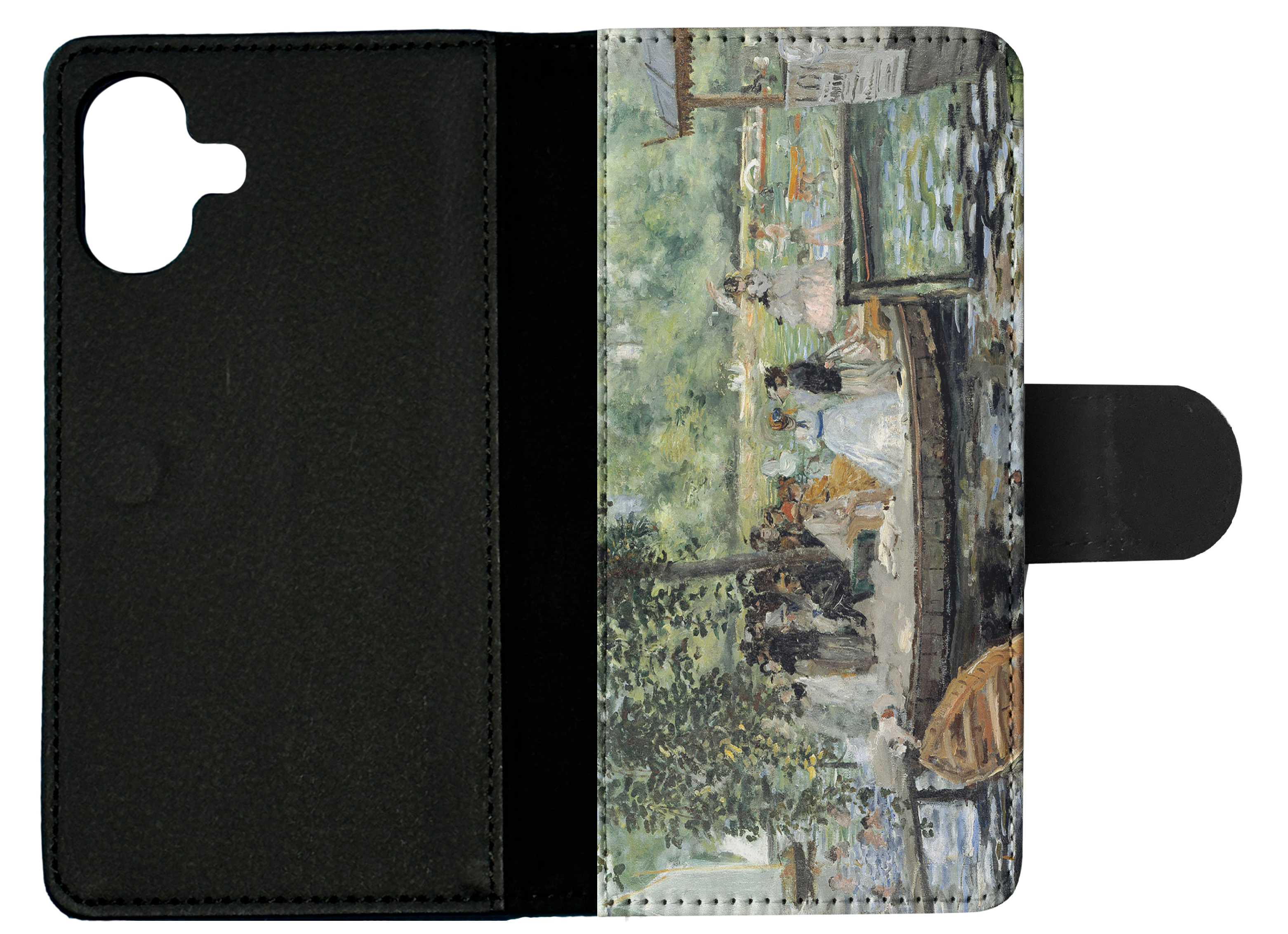 FLIP CASE FOR APPLE IPHONE|PIERRE-AUGUSTE RENOIR - LA GRENOUILLERE ART - Picture 19 of 193