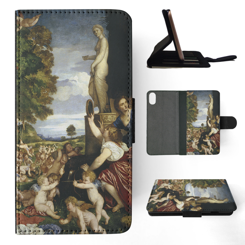 FUNDA ABATIBLE PARA APPLE IPHONE|CARAVAGGIO - LA ADORACIÓN DE VENUS PINTURA ARTÍSTICA - Imagen 119 de 193
