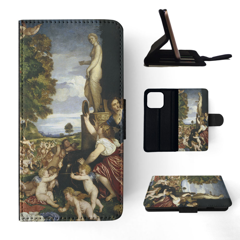 FUNDA ABATIBLE PARA APPLE IPHONE|CARAVAGGIO - LA ADORACIÓN DE VENUS PINTURA ARTÍSTICA - Imagen 71 de 193