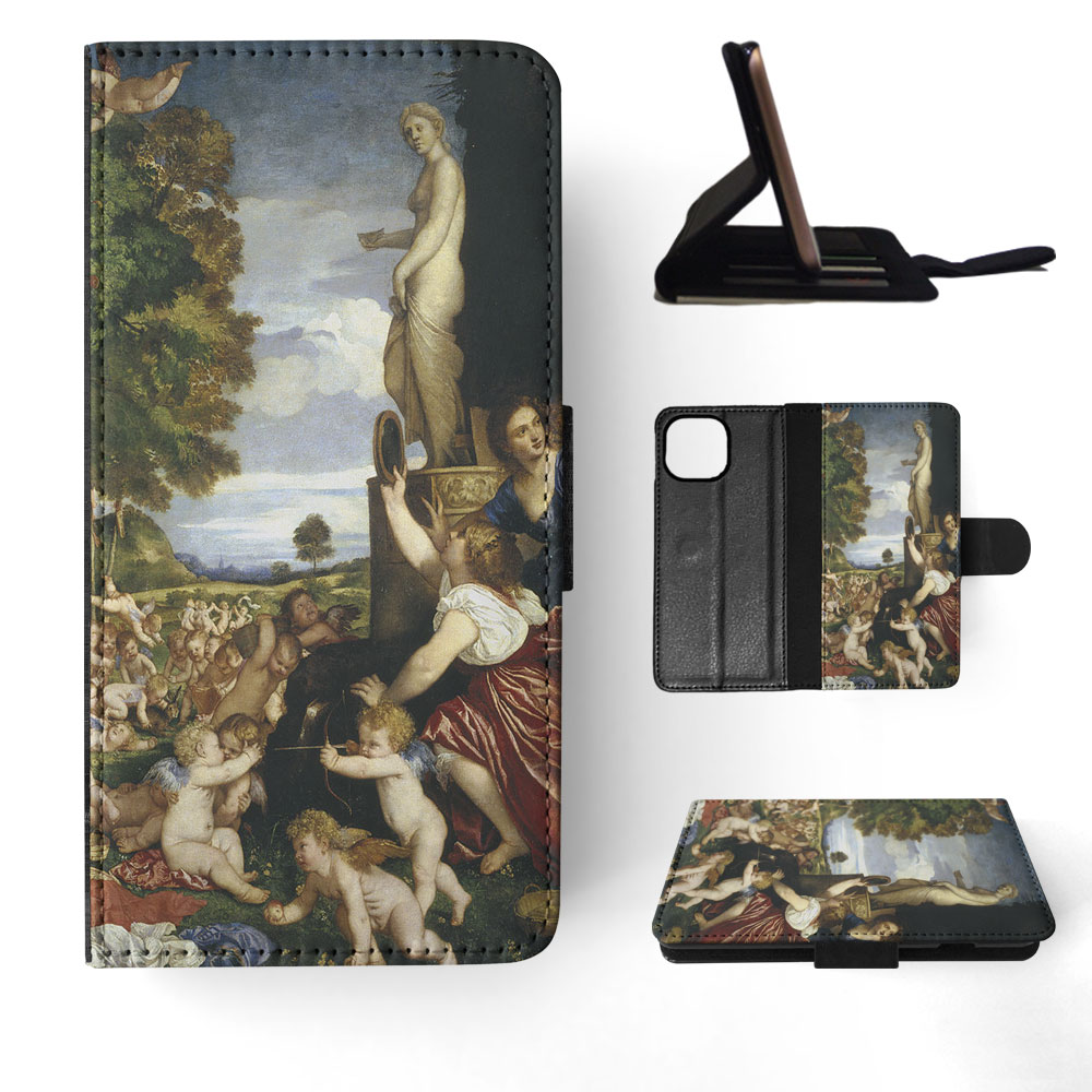 FUNDA ABATIBLE PARA APPLE IPHONE|CARAVAGGIO - LA ADORACIÓN DE VENUS PINTURA ARTÍSTICA - Imagen 61 de 193