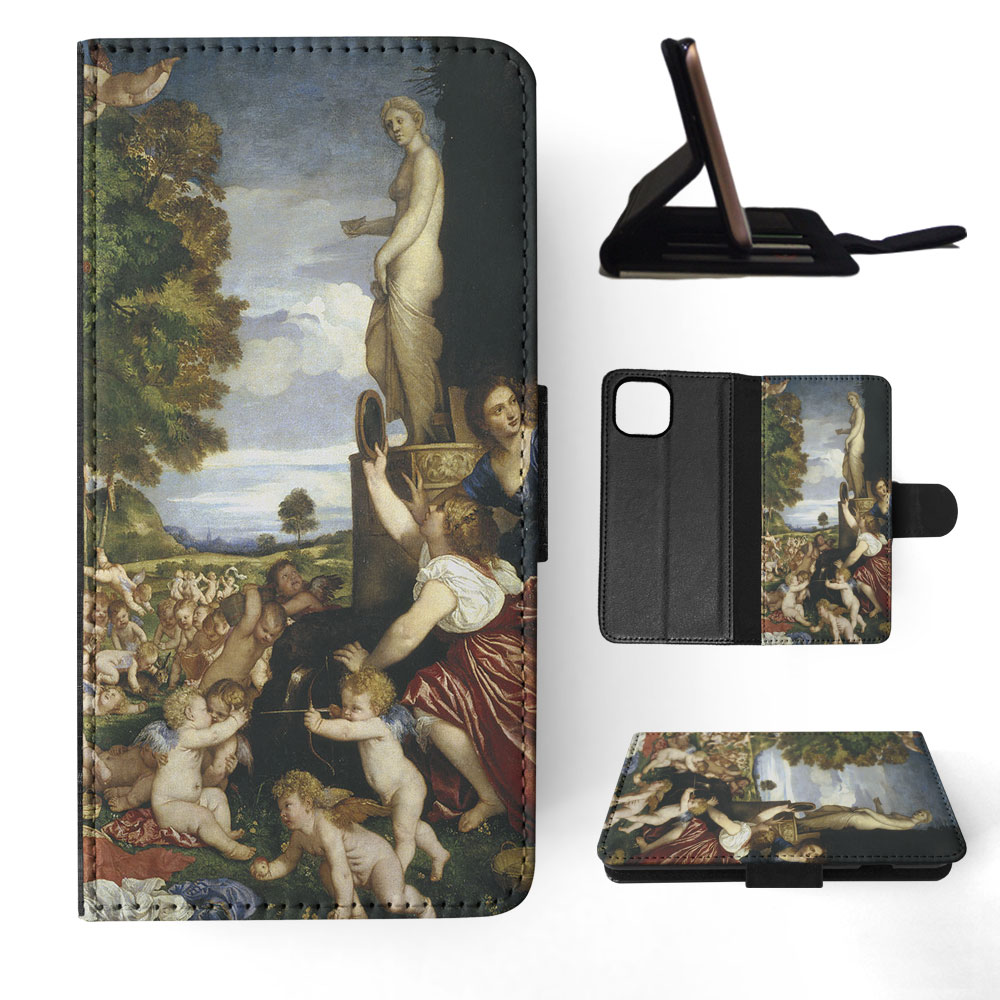 FUNDA ABATIBLE PARA APPLE IPHONE|CARAVAGGIO - LA ADORACIÓN DE VENUS PINTURA ARTÍSTICA - Imagen 56 de 193