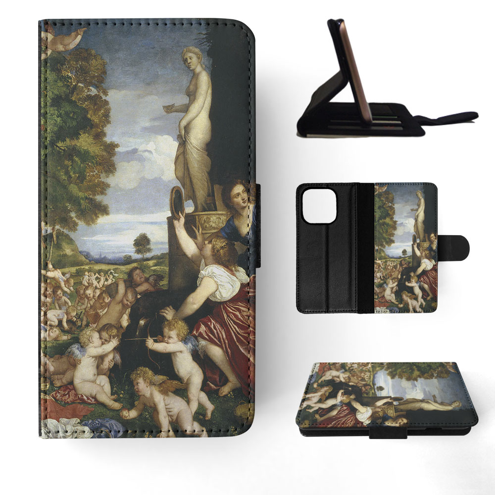 FUNDA ABATIBLE PARA APPLE IPHONE|CARAVAGGIO - LA ADORACIÓN DE VENUS PINTURA ARTÍSTICA - Imagen 51 de 193