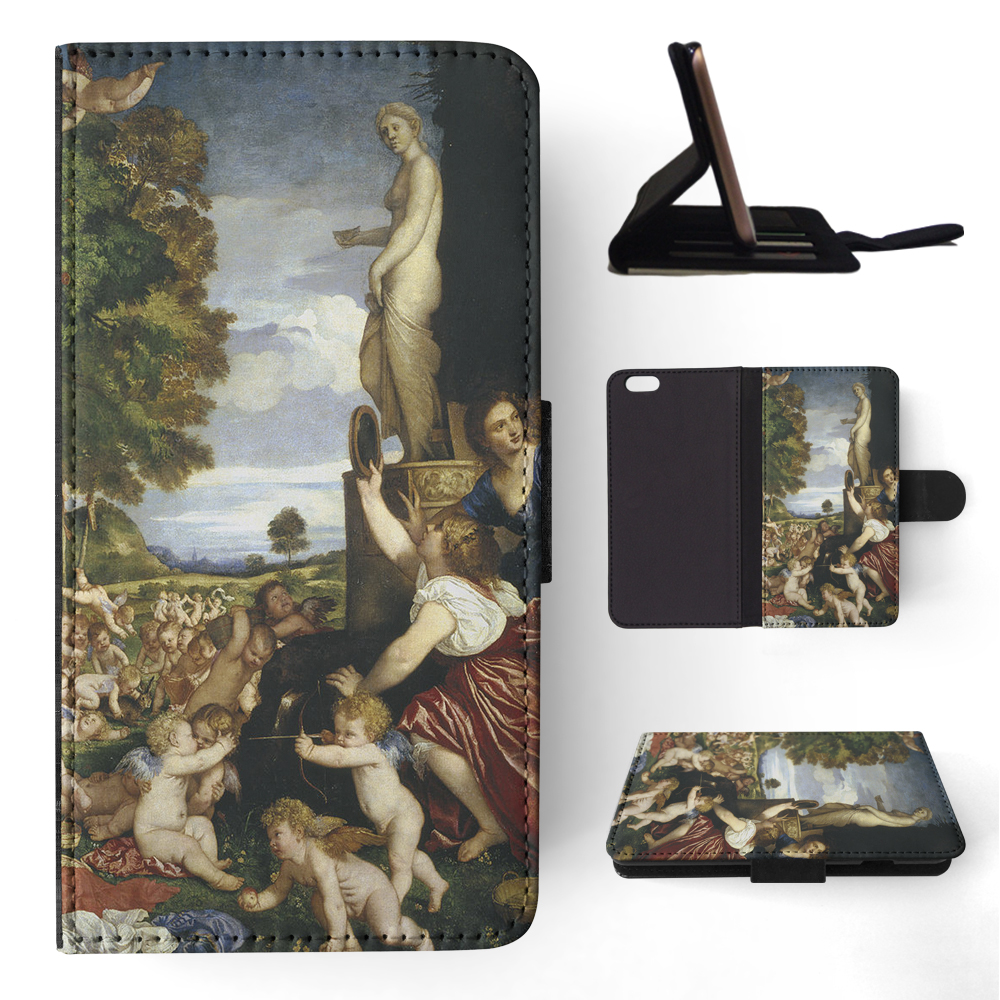 FUNDA ABATIBLE PARA APPLE IPHONE|CARAVAGGIO - LA ADORACIÓN DE VENUS PINTURA ARTÍSTICA - Imagen 149 de 193