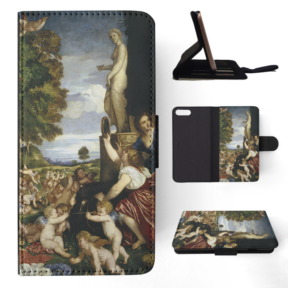 FUNDA ABATIBLE PARA APPLE IPHONE|CARAVAGGIO - LA ADORACIÓN DE VENUS PINTURA ARTÍSTICA - Imagen 129 de 193