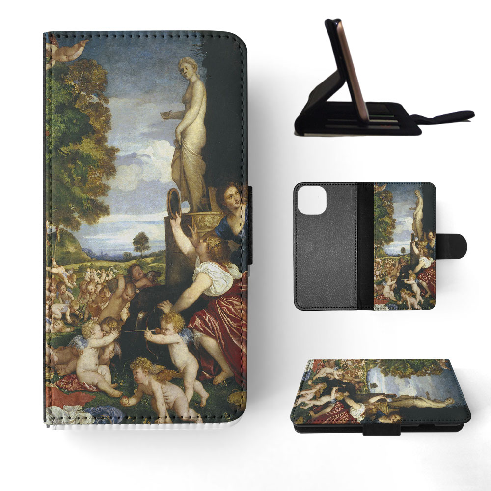 FUNDA ABATIBLE PARA APPLE IPHONE|CARAVAGGIO - LA ADORACIÓN DE VENUS PINTURA ARTÍSTICA - Imagen 41 de 193