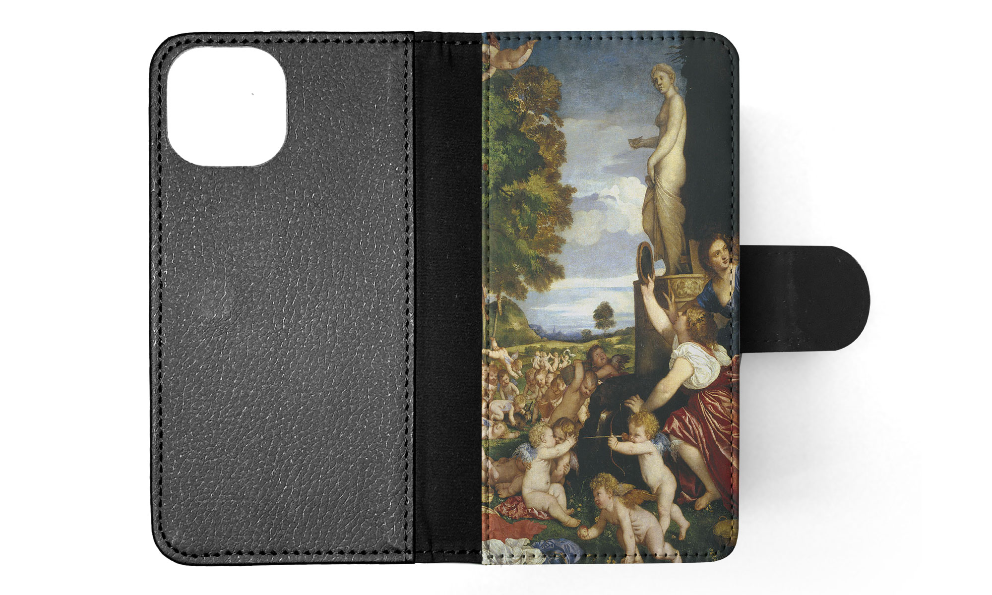 FUNDA ABATIBLE PARA APPLE IPHONE|CARAVAGGIO - LA ADORACIÓN DE VENUS PINTURA ARTÍSTICA - Imagen 44 de 193