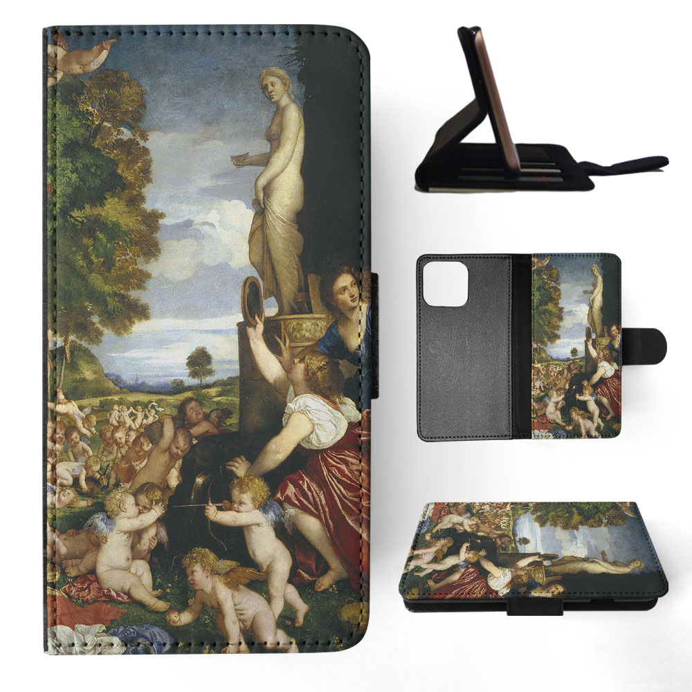 FUNDA ABATIBLE PARA APPLE IPHONE|CARAVAGGIO - LA ADORACIÓN DE VENUS PINTURA ARTÍSTICA - Imagen 26 de 193