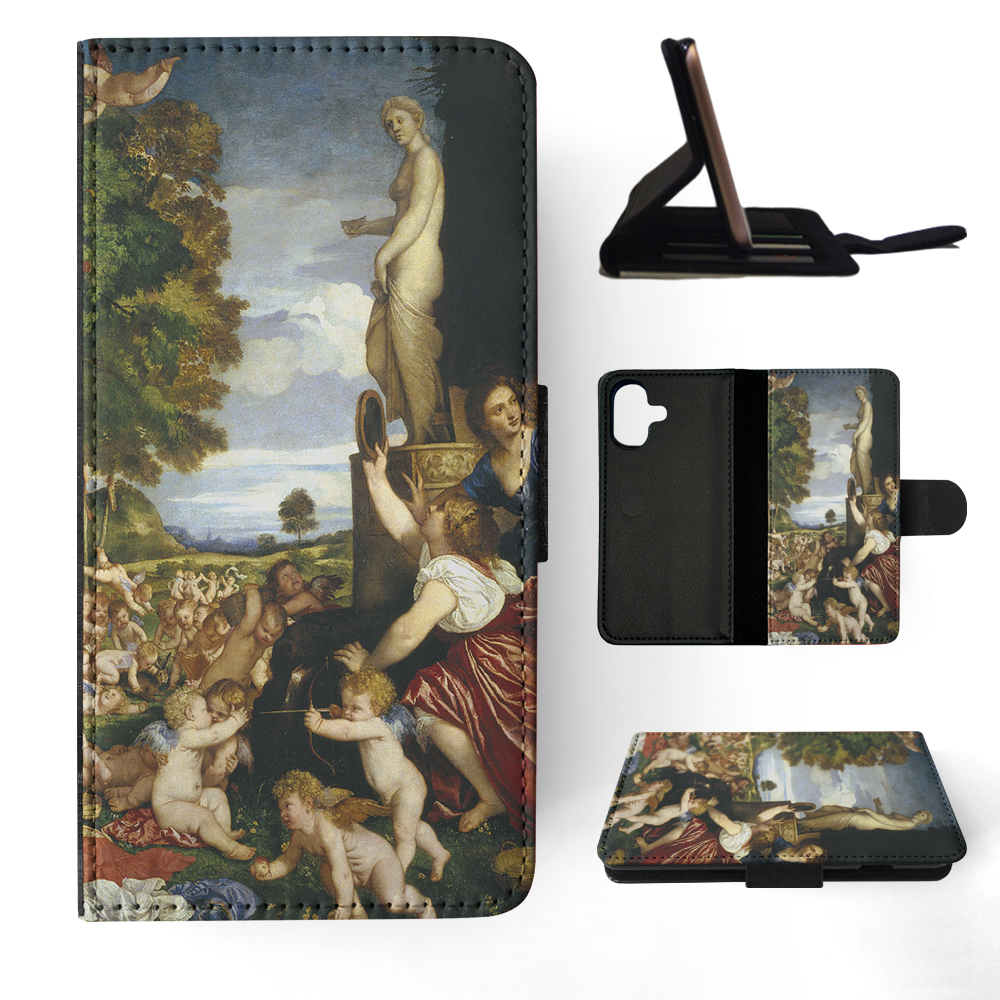 FUNDA ABATIBLE PARA APPLE IPHONE|CARAVAGGIO - LA ADORACIÓN DE VENUS PINTURA ARTÍSTICA - Imagen 21 de 193