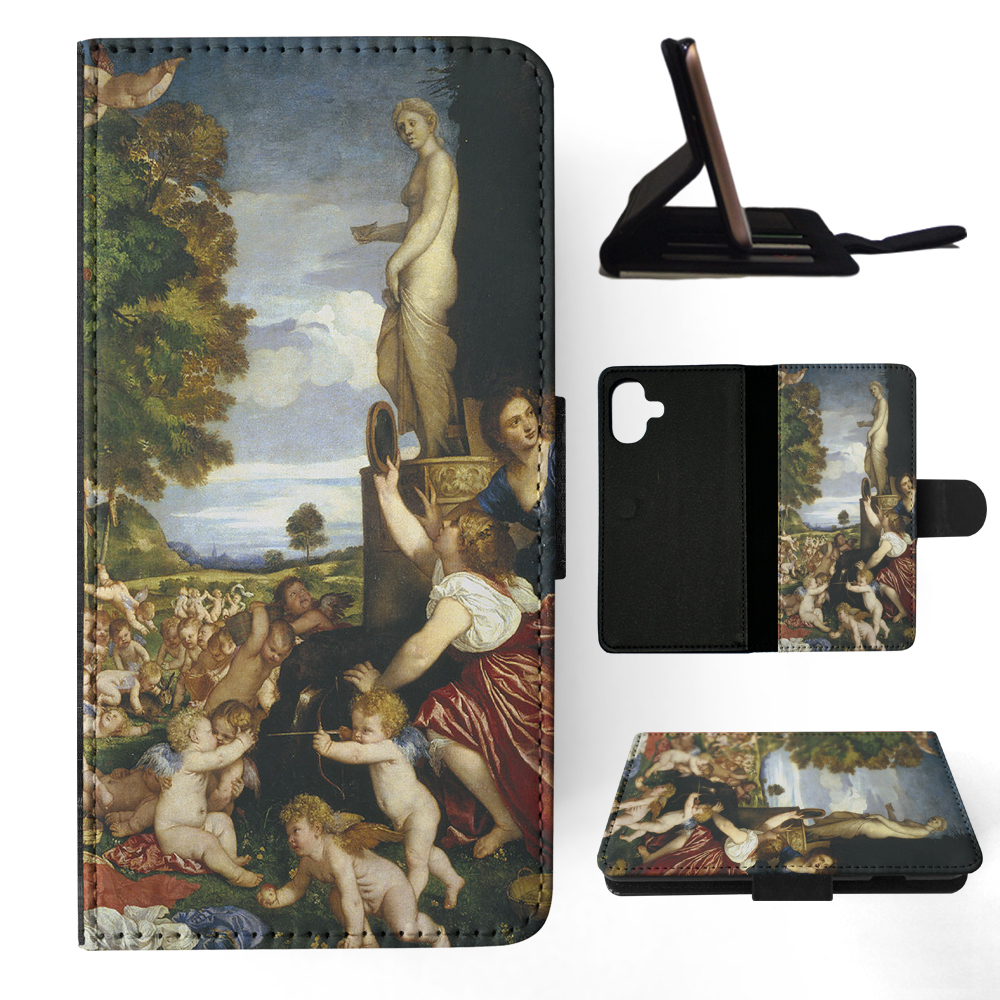 FUNDA ABATIBLE PARA APPLE IPHONE|CARAVAGGIO - LA ADORACIÓN DE VENUS PINTURA ARTÍSTICA - Imagen 16 de 193