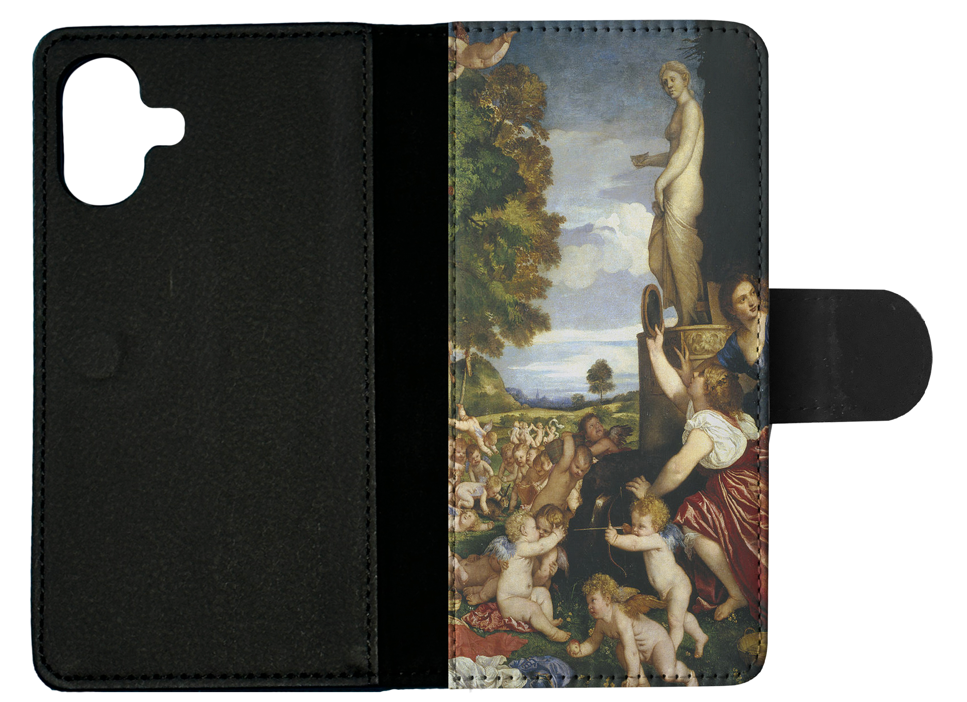 FUNDA ABATIBLE PARA APPLE IPHONE|CARAVAGGIO - LA ADORACIÓN DE VENUS PINTURA ARTÍSTICA - Imagen 19 de 193