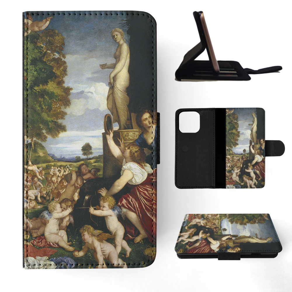 FUNDA ABATIBLE PARA APPLE IPHONE|CARAVAGGIO - LA ADORACIÓN DE VENUS PINTURA ARTÍSTICA - Imagen 11 de 193