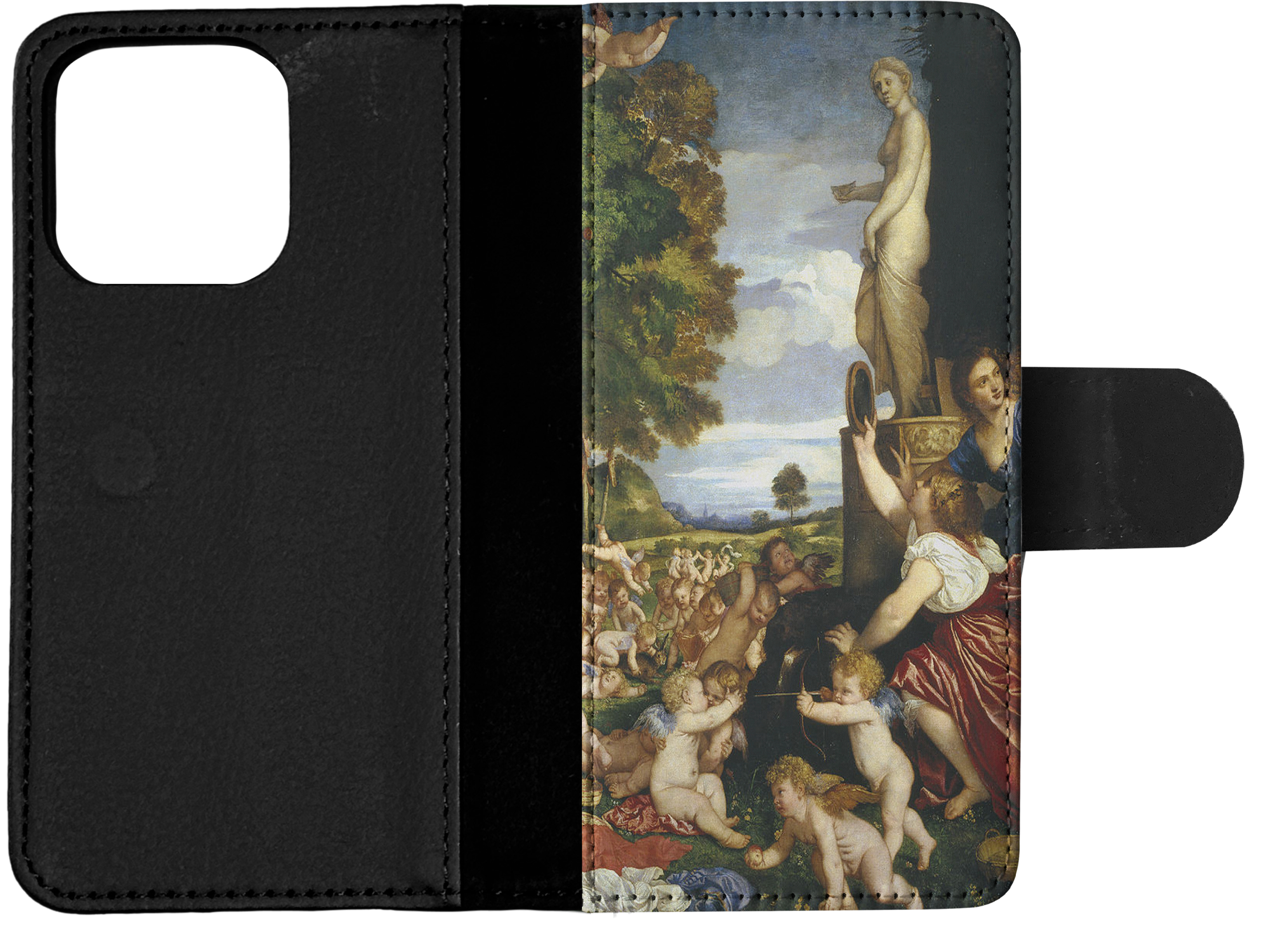 FUNDA ABATIBLE PARA APPLE IPHONE|CARAVAGGIO - LA ADORACIÓN DE VENUS PINTURA ARTÍSTICA - Imagen 14 de 193