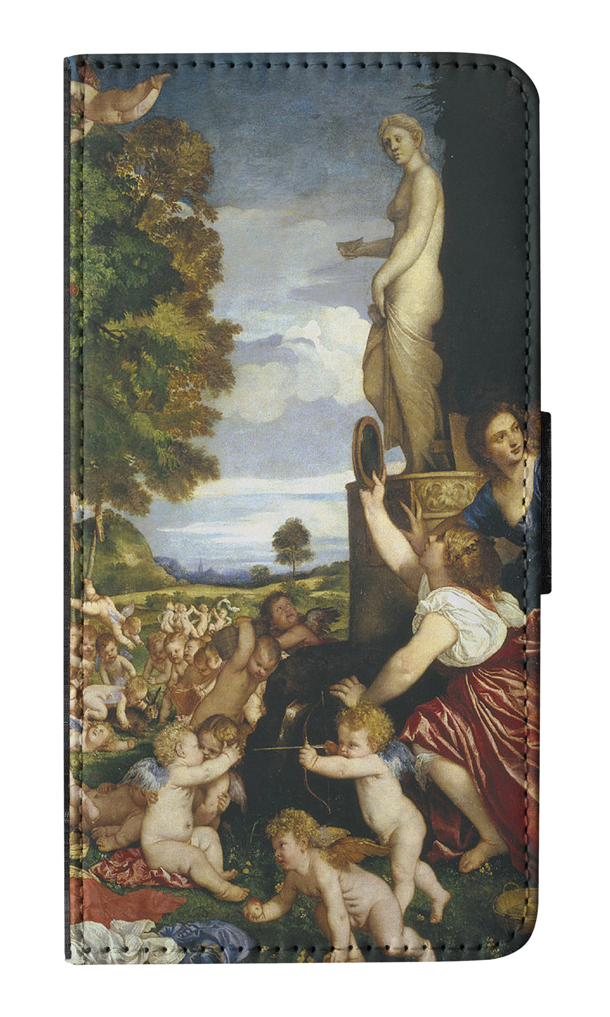 FUNDA ABATIBLE PARA APPLE IPHONE|CARAVAGGIO - LA ADORACIÓN DE VENUS PINTURA ARTÍSTICA - Imagen 7 de 193