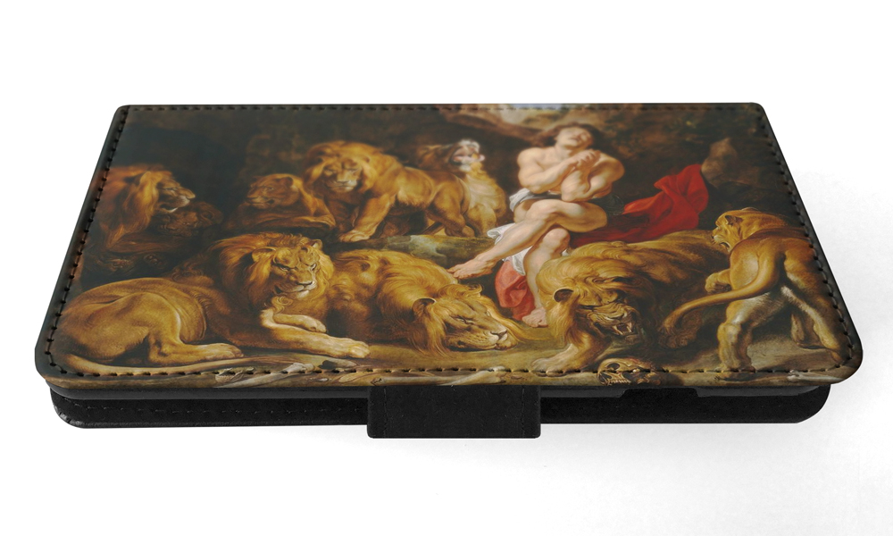 FLIP CASE FOR SAMSUNG GALAXY|PETER PAUL RUBENS - DANIEL IN THE LIONS' DEN ART - Picture 113 of 120