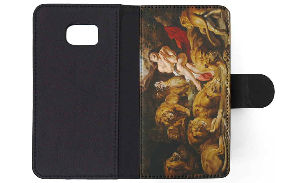 FLIP CASE FOR SAMSUNG GALAXY|PETER PAUL RUBENS - DANIEL IN THE LIONS' DEN ART - Picture 114 of 120