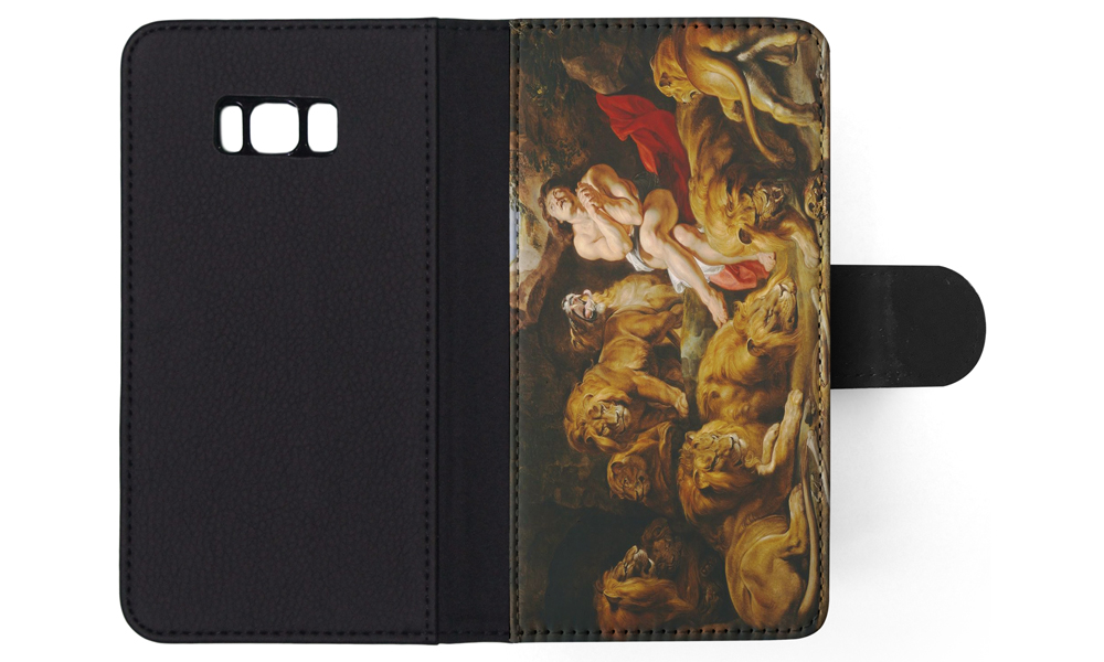 FLIP CASE FOR SAMSUNG GALAXY|PETER PAUL RUBENS - DANIEL IN THE LIONS' DEN ART - Picture 104 of 120