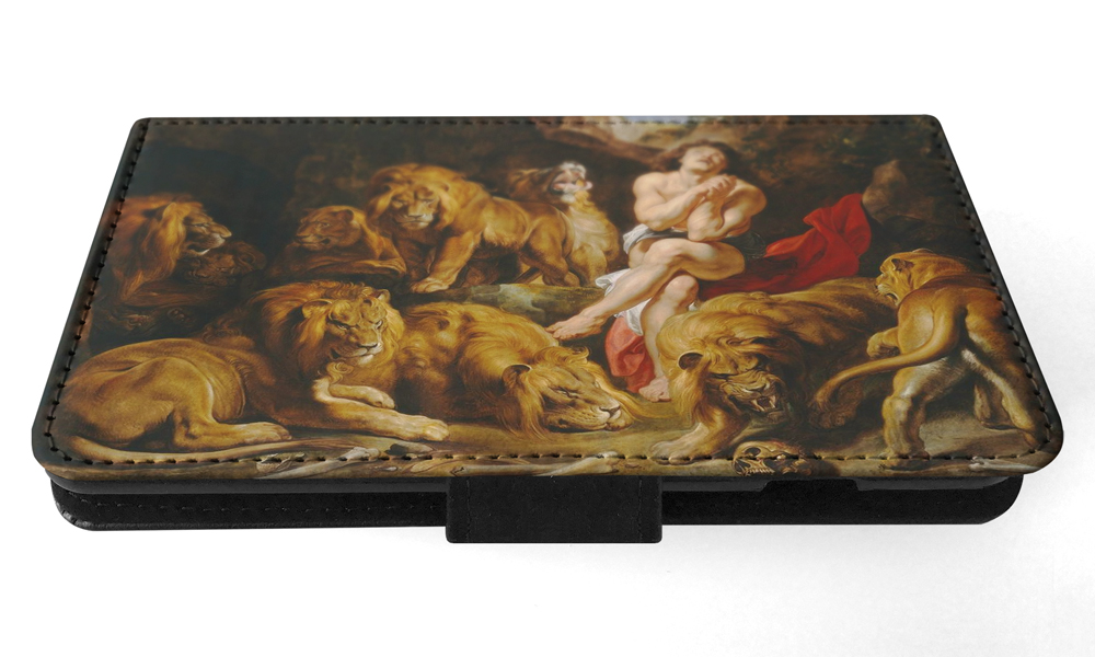FLIP CASE FOR SAMSUNG GALAXY|PETER PAUL RUBENS - DANIEL IN THE LIONS' DEN ART - Picture 83 of 120