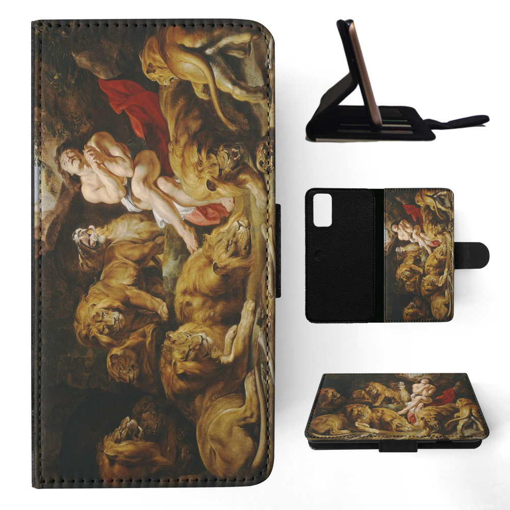 FLIP CASE FOR SAMSUNG GALAXY|PETER PAUL RUBENS - DANIEL IN THE LIONS' DEN ART - Picture 76 of 120
