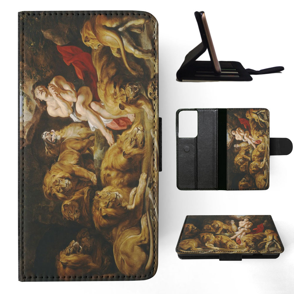 FLIP CASE FOR SAMSUNG GALAXY|PETER PAUL RUBENS - DANIEL IN THE LIONS' DEN ART - Picture 51 of 120