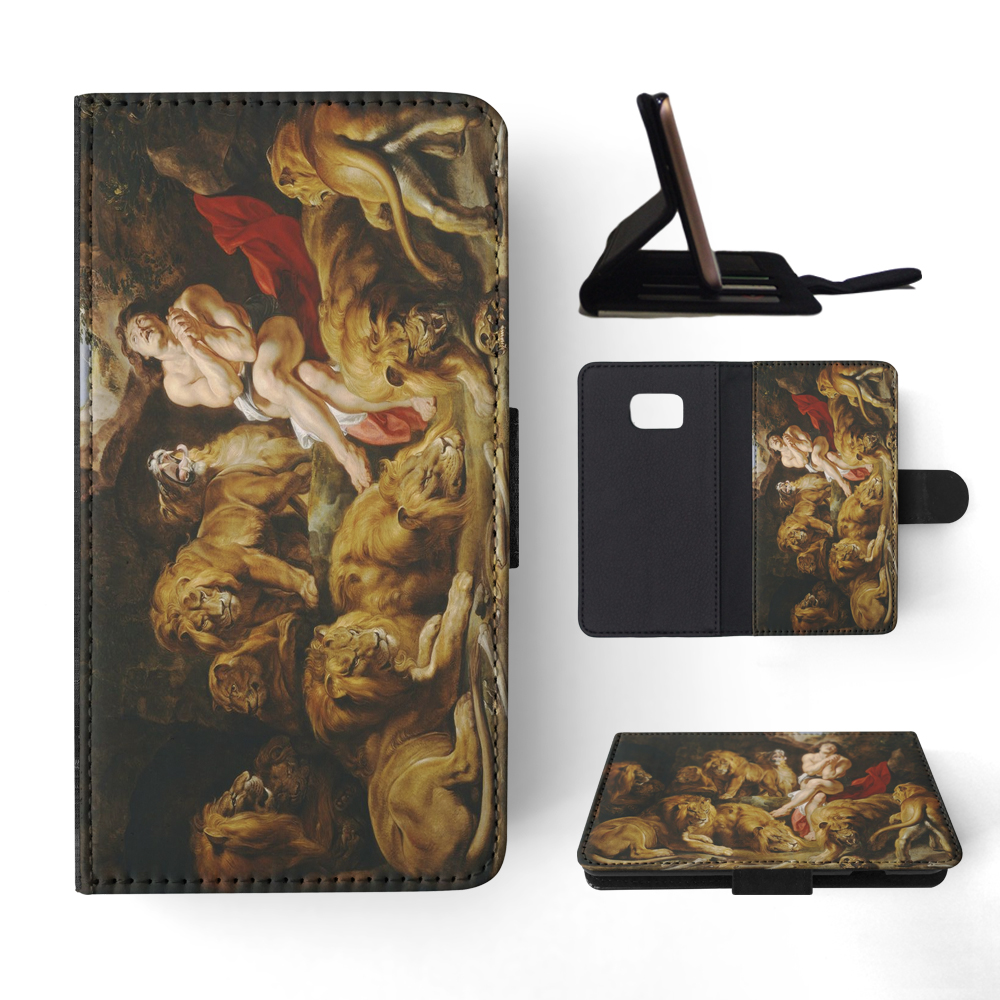 FLIP CASE FOR SAMSUNG GALAXY|PETER PAUL RUBENS - DANIEL IN THE LIONS' DEN ART - Picture 116 of 120
