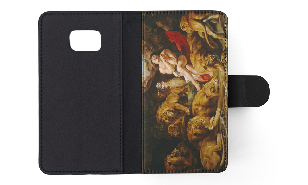 FLIP CASE FOR SAMSUNG GALAXY|PETER PAUL RUBENS - DANIEL IN THE LIONS' DEN ART - Picture 119 of 120