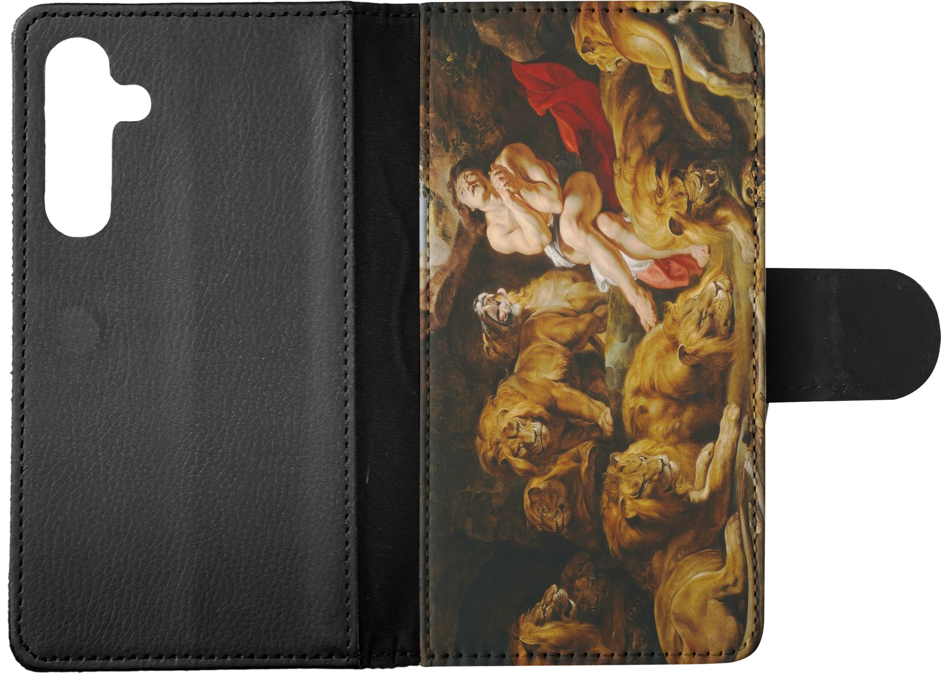 FLIP CASE FOR SAMSUNG GALAXY|PETER PAUL RUBENS - DANIEL IN THE LIONS' DEN ART - Picture 14 of 120