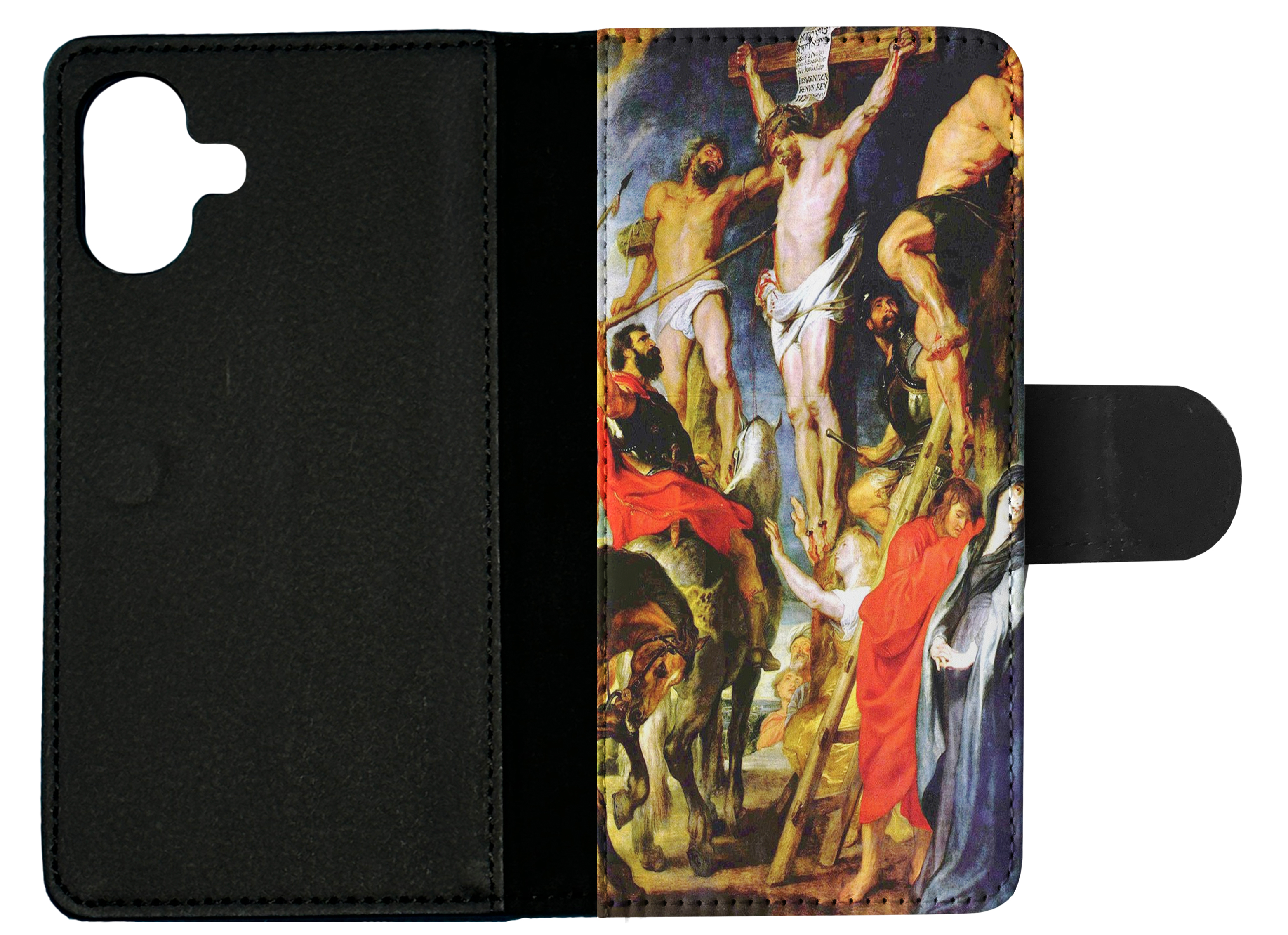 FLIP CASE FOR APPLE IPHONE|PETER PAUL RUBENS - CHRIST ON THE CROSS ART