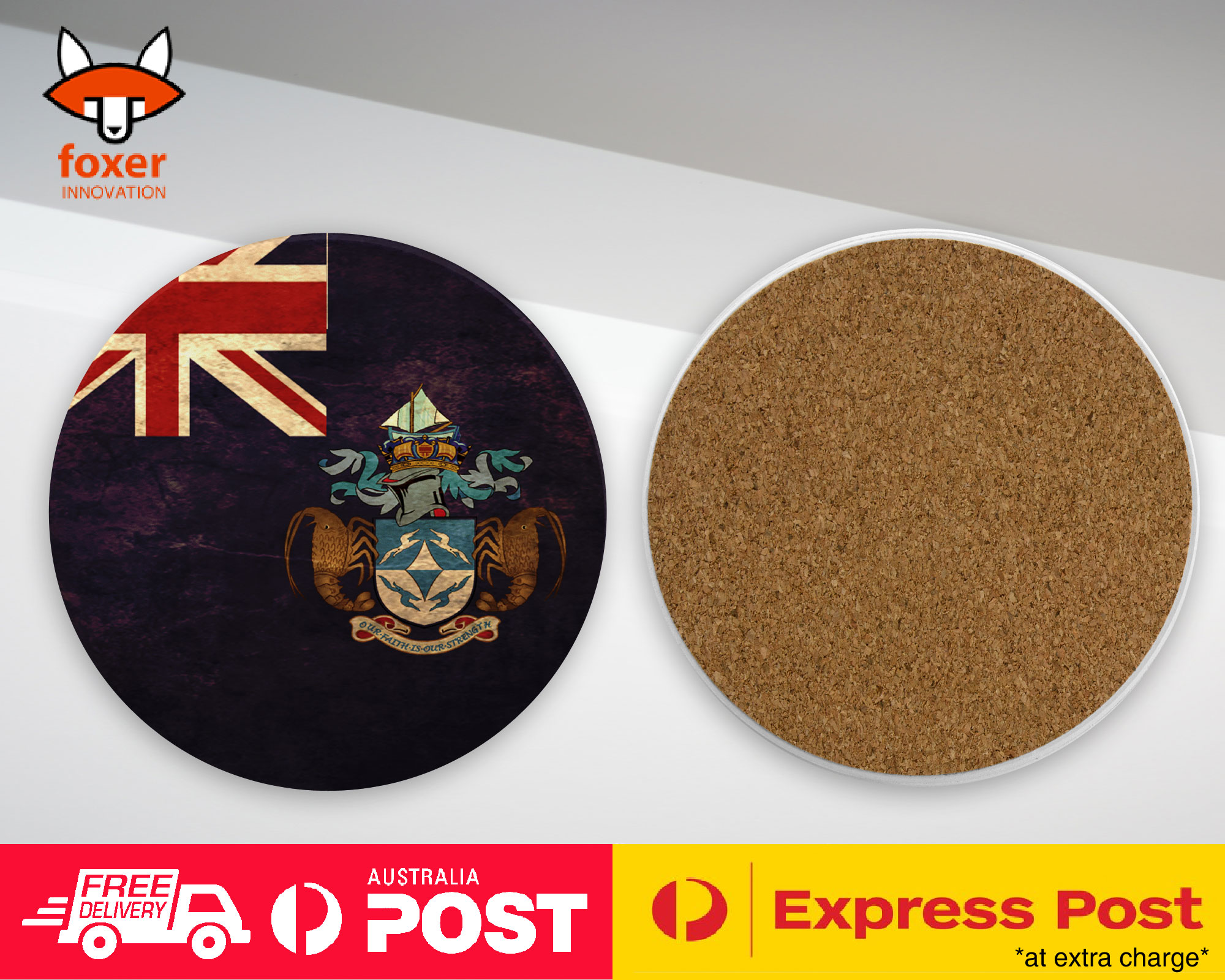 ALFOMBRA DE CAFÉ DE MONTAÑA|BANDERA DE PAÍS TRISTAN DA CUNHA - Imagen 8 de 21