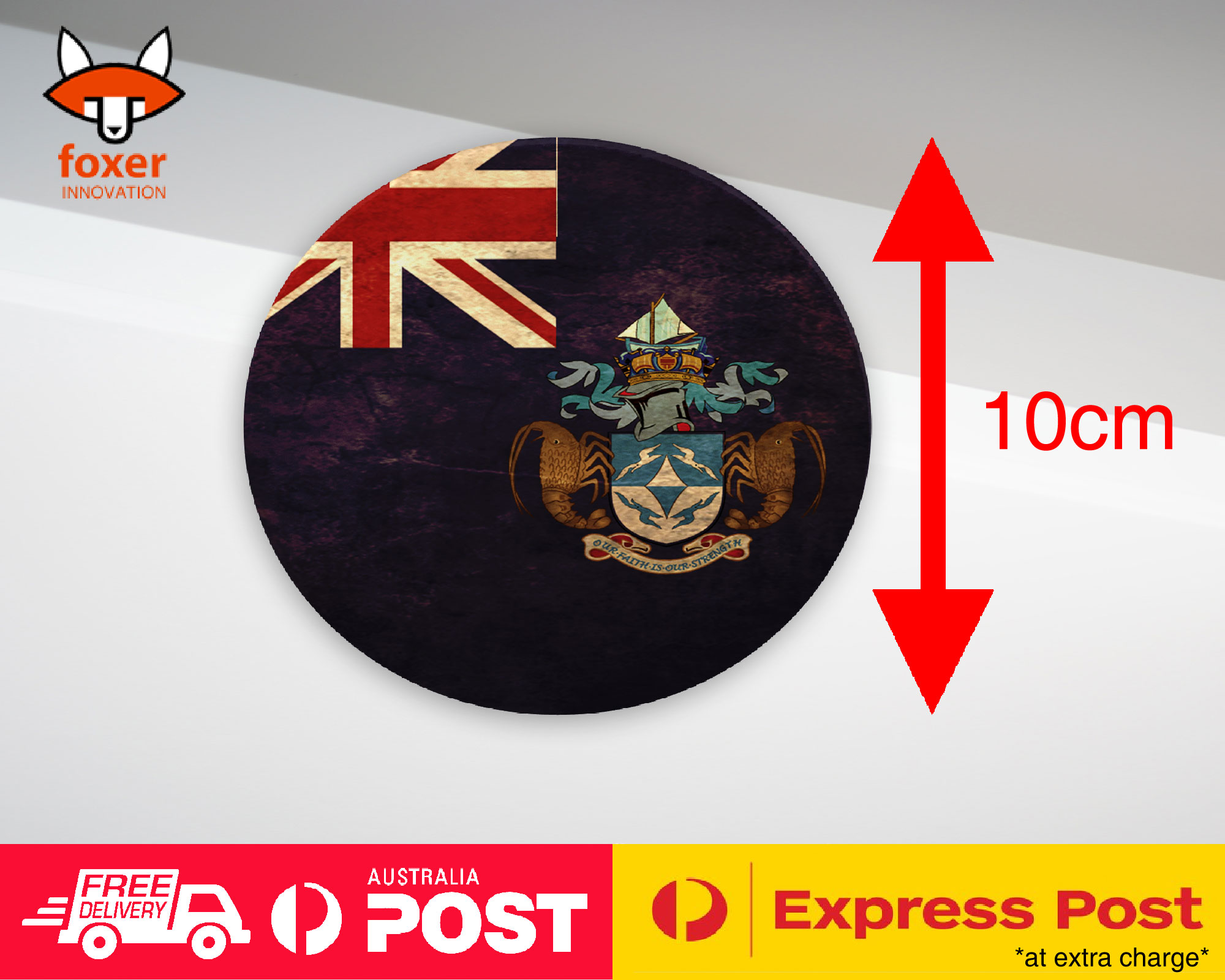 ALFOMBRA DE CAFÉ DE MONTAÑA|BANDERA DE PAÍS TRISTAN DA CUNHA - Imagen 11 de 21