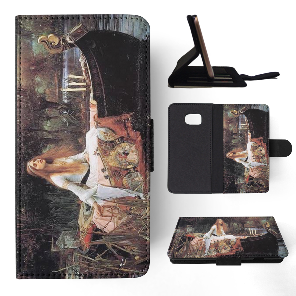 FLIP CASE FOR SAMSUNG GALAXY|JOHN WILLIAM WATERHOUSE - THE LADY OF SHALOTT ART - Picture 111 of 120