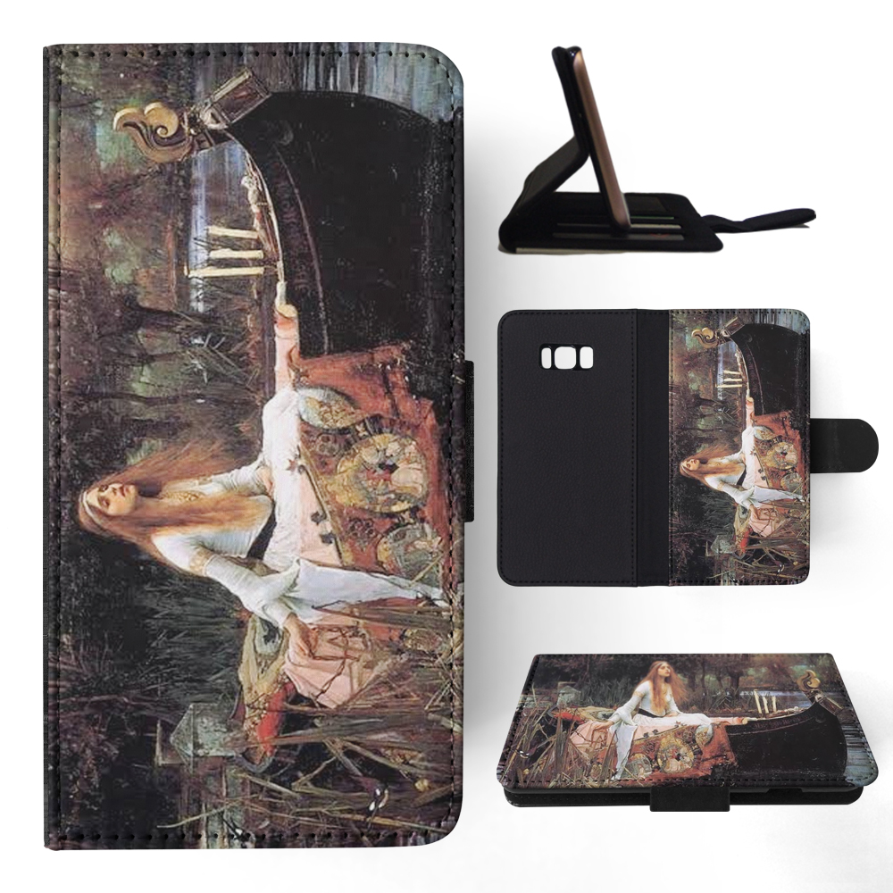 FLIP CASE FOR SAMSUNG GALAXY|JOHN WILLIAM WATERHOUSE - THE LADY OF SHALOTT ART - Picture 101 of 120