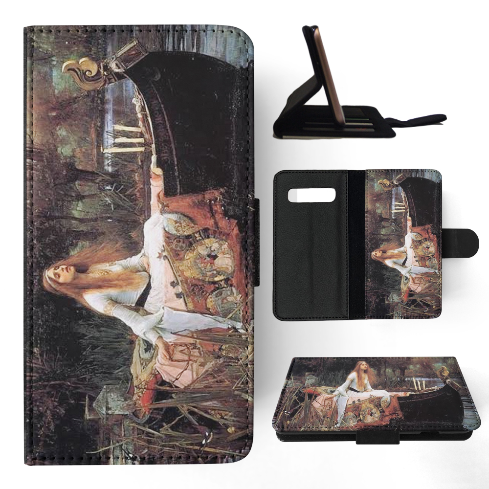 FLIP CASE FOR SAMSUNG GALAXY|JOHN WILLIAM WATERHOUSE - THE LADY OF SHALOTT ART - Picture 86 of 120