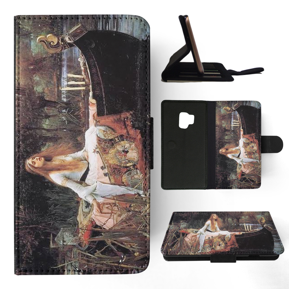 FLIP CASE FOR SAMSUNG GALAXY|JOHN WILLIAM WATERHOUSE - THE LADY OF SHALOTT ART - Picture 91 of 120
