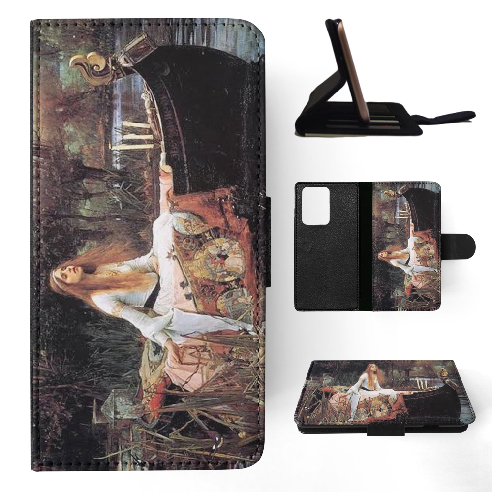FLIP CASE FOR SAMSUNG GALAXY|JOHN WILLIAM WATERHOUSE - THE LADY OF SHALOTT ART - Picture 66 of 120