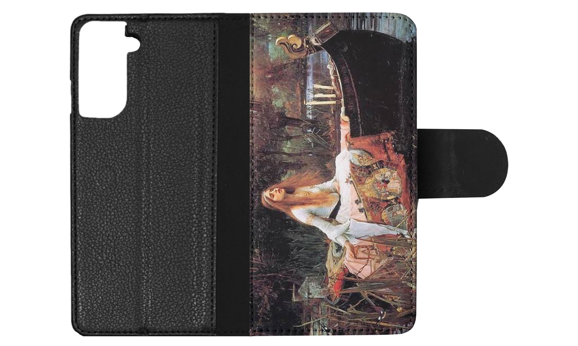 FLIP CASE FOR SAMSUNG GALAXY|JOHN WILLIAM WATERHOUSE - THE LADY OF SHALOTT ART - Picture 59 of 120