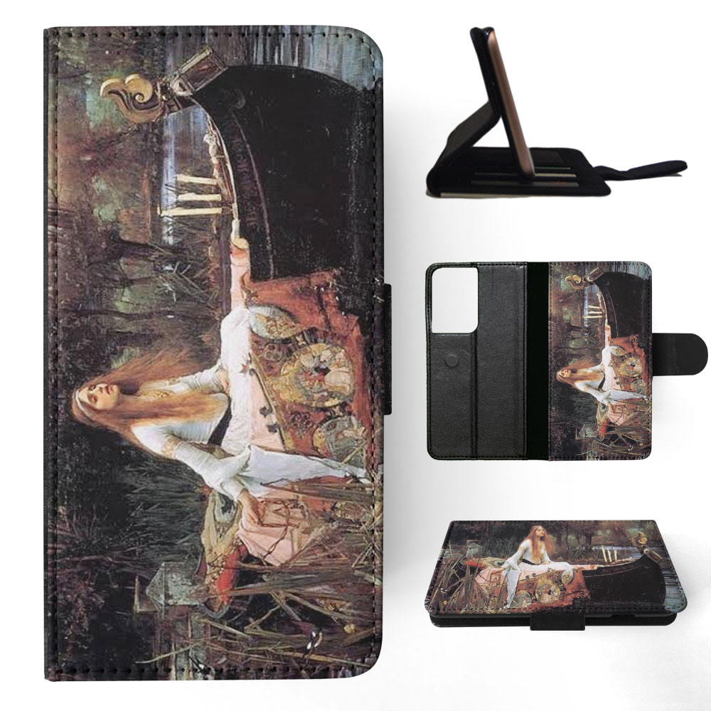 FLIP CASE FOR SAMSUNG GALAXY|JOHN WILLIAM WATERHOUSE - THE LADY OF SHALOTT ART - Picture 51 of 120