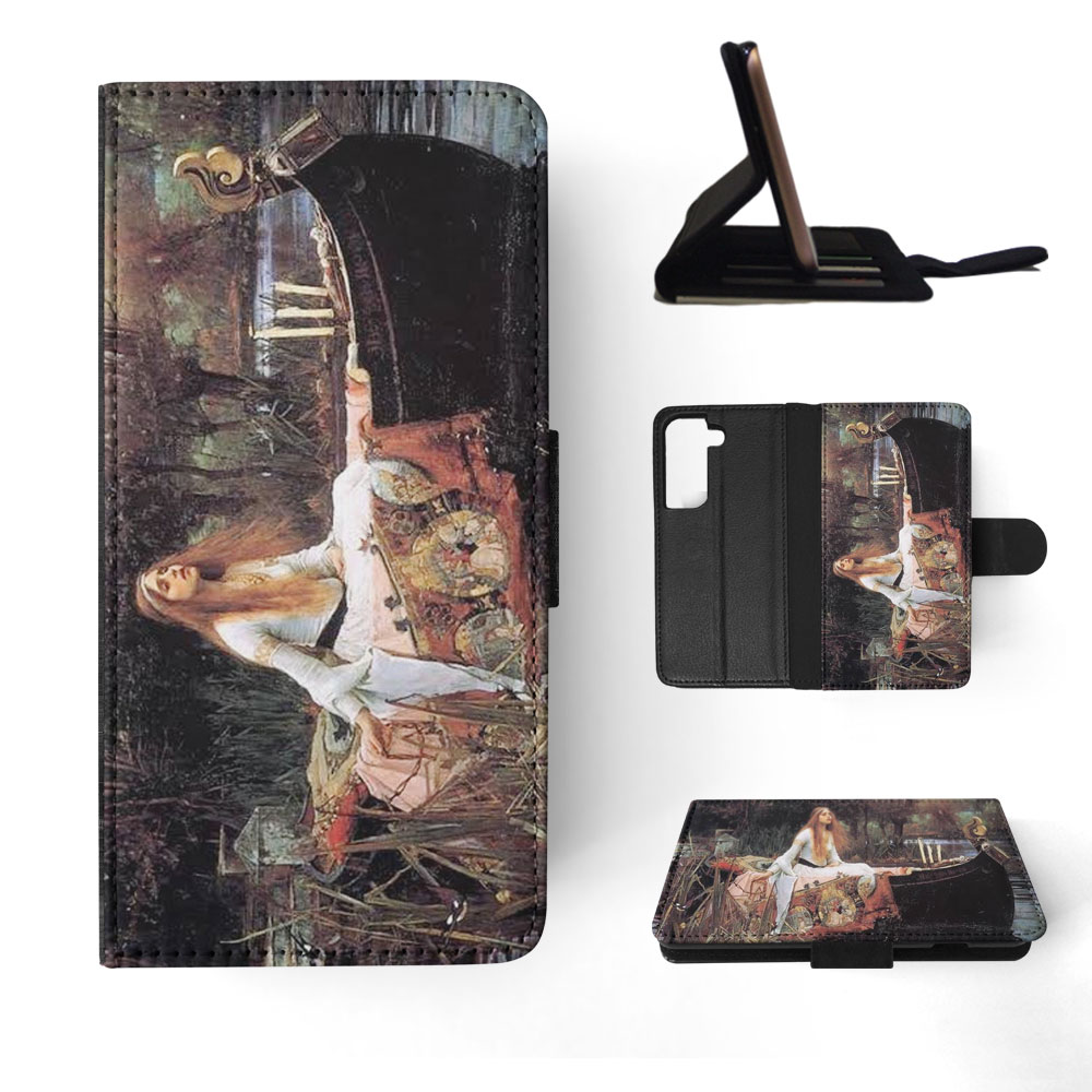 FLIP CASE FOR SAMSUNG GALAXY|JOHN WILLIAM WATERHOUSE - THE LADY OF SHALOTT ART - Picture 46 of 120