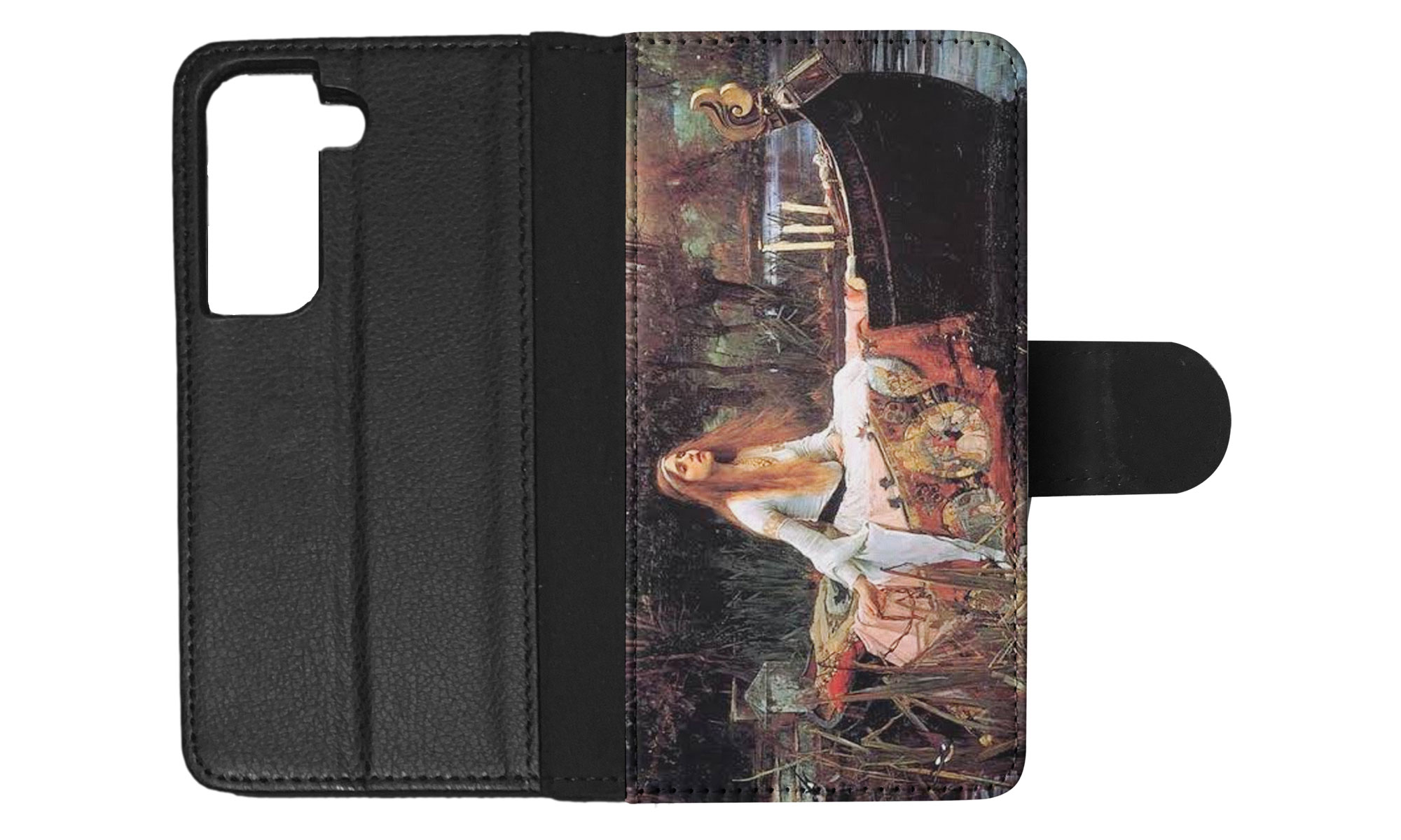 FLIP CASE FOR SAMSUNG GALAXY|JOHN WILLIAM WATERHOUSE - THE LADY OF SHALOTT ART - Picture 49 of 120