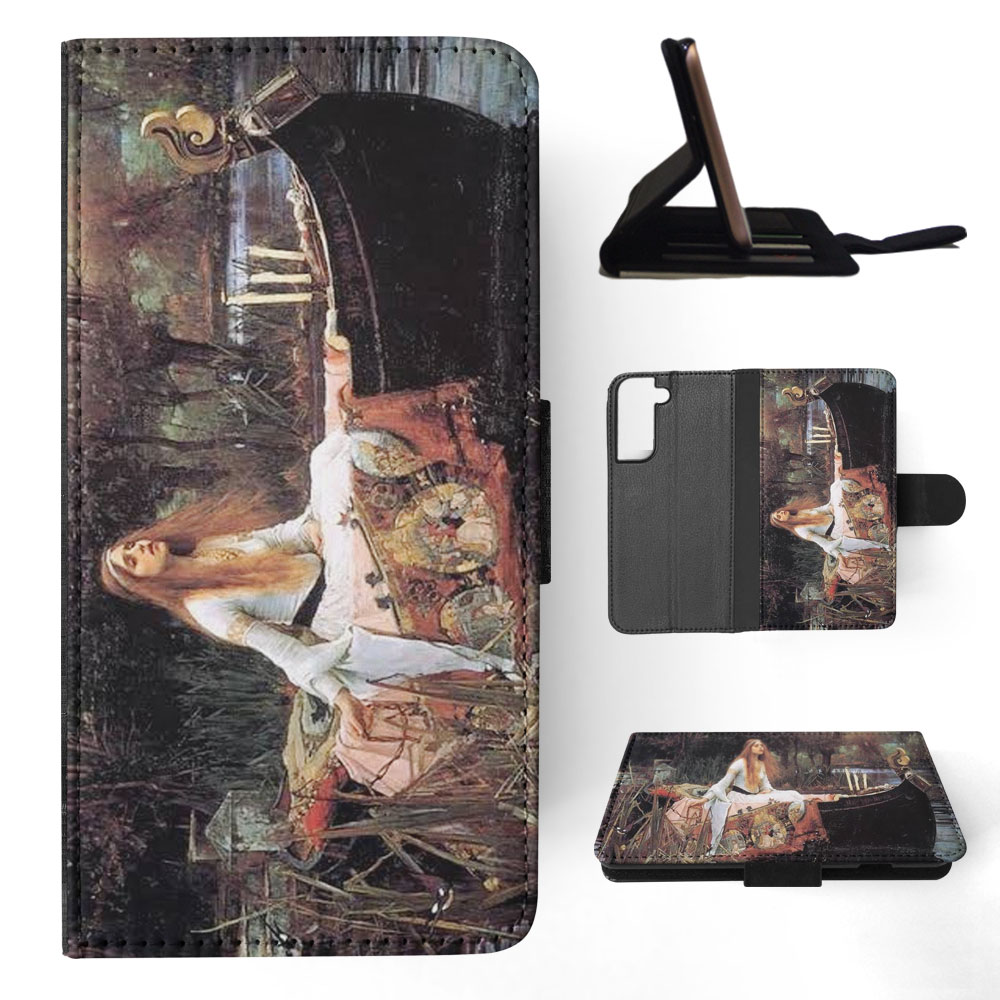 FLIP CASE FOR SAMSUNG GALAXY|JOHN WILLIAM WATERHOUSE - THE LADY OF SHALOTT ART - Picture 41 of 120