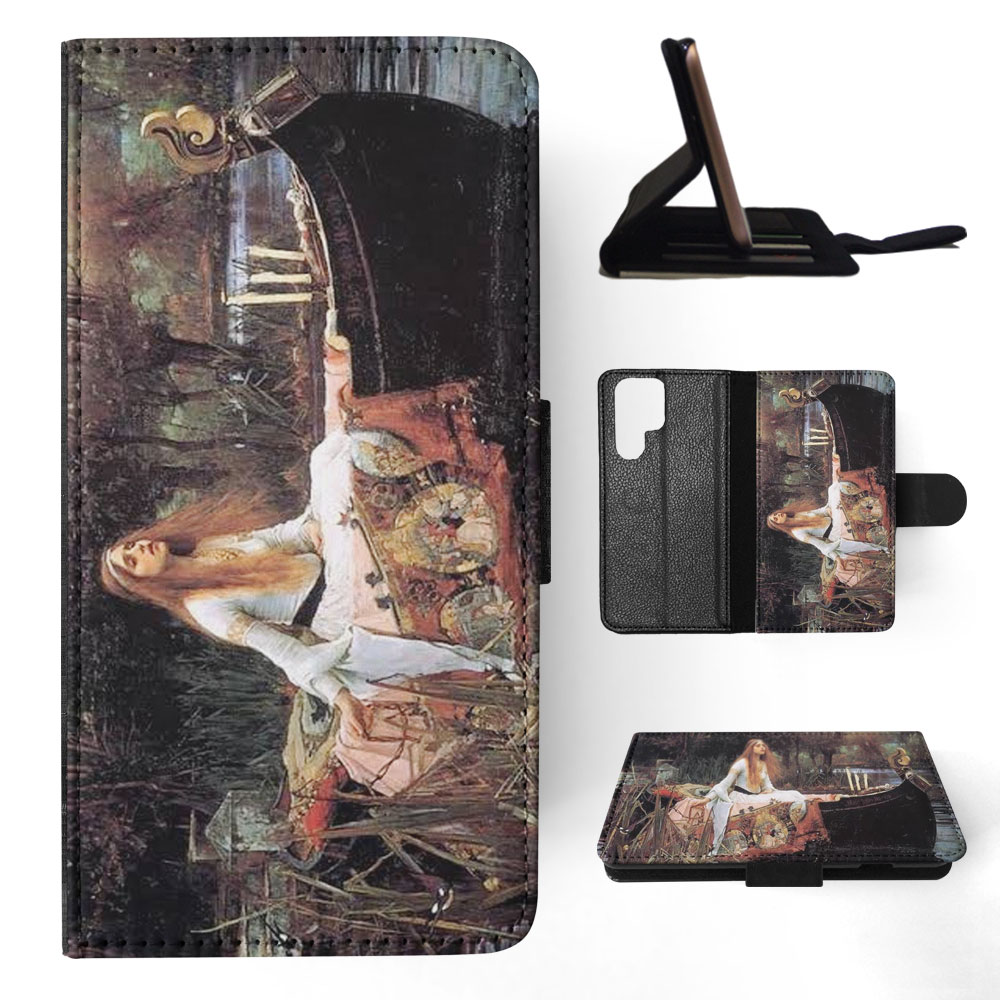 FLIP CASE FOR SAMSUNG GALAXY|JOHN WILLIAM WATERHOUSE - THE LADY OF SHALOTT ART - Picture 36 of 120