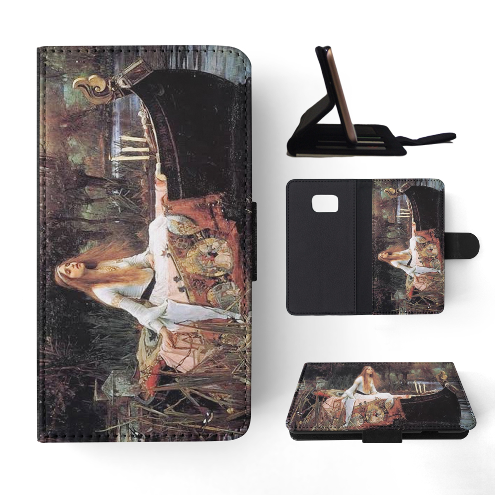 FLIP CASE FOR SAMSUNG GALAXY|JOHN WILLIAM WATERHOUSE - THE LADY OF SHALOTT ART - Picture 116 of 120