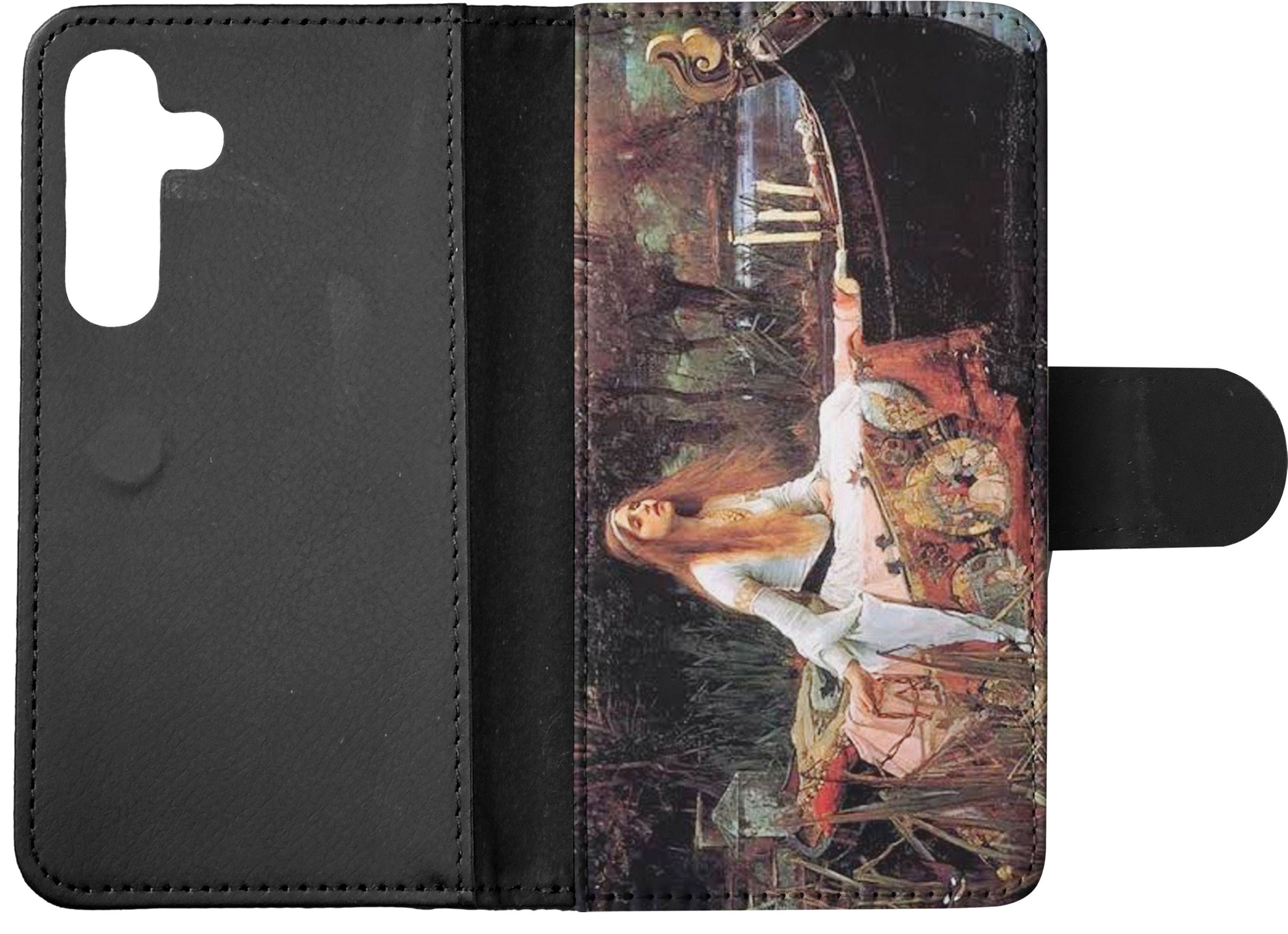 FLIP CASE FOR SAMSUNG GALAXY|JOHN WILLIAM WATERHOUSE - THE LADY OF SHALOTT ART - Picture 19 of 120