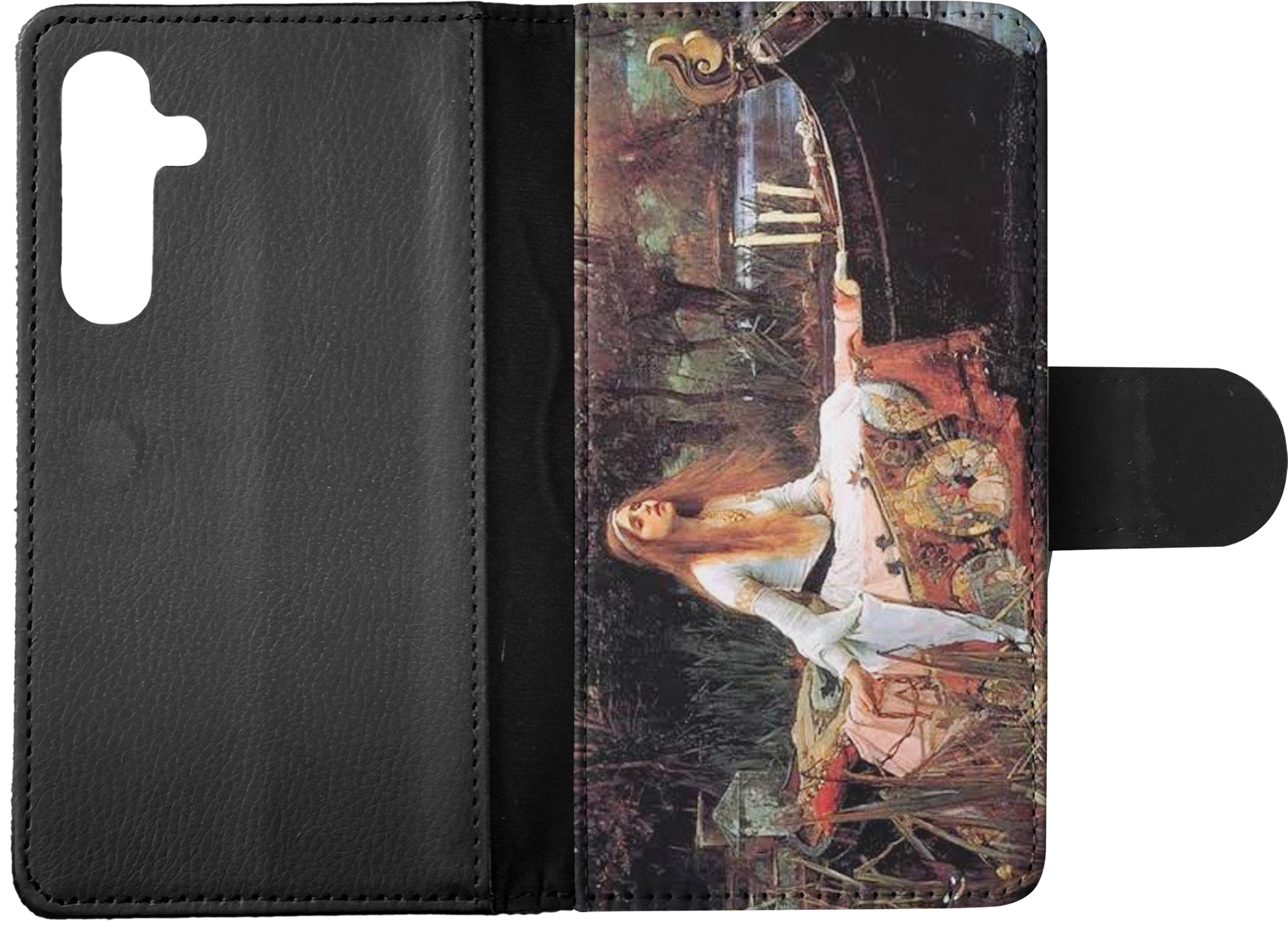 FLIP CASE FOR SAMSUNG GALAXY|JOHN WILLIAM WATERHOUSE - THE LADY OF SHALOTT ART - Picture 14 of 120