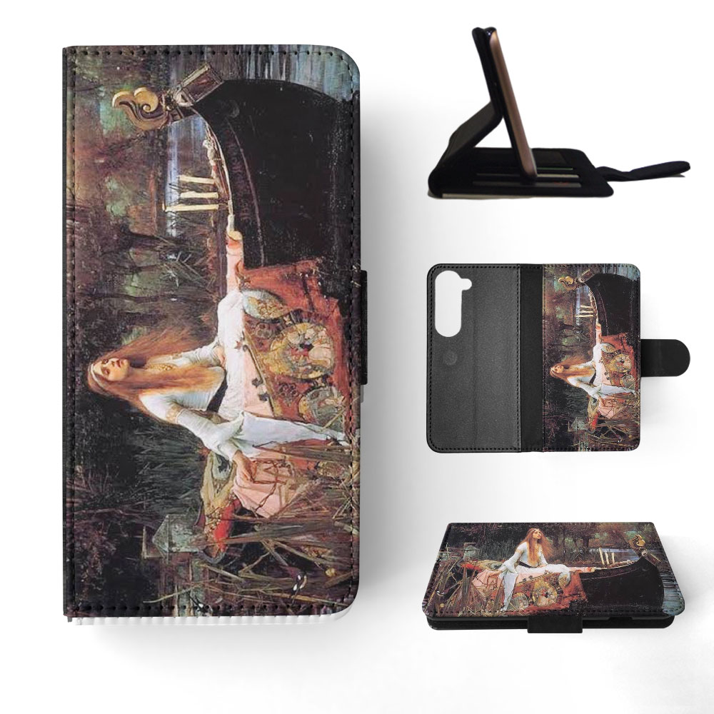 FLIP CASE FOR SAMSUNG GALAXY|JOHN WILLIAM WATERHOUSE - THE LADY OF SHALOTT ART - Picture 31 of 120