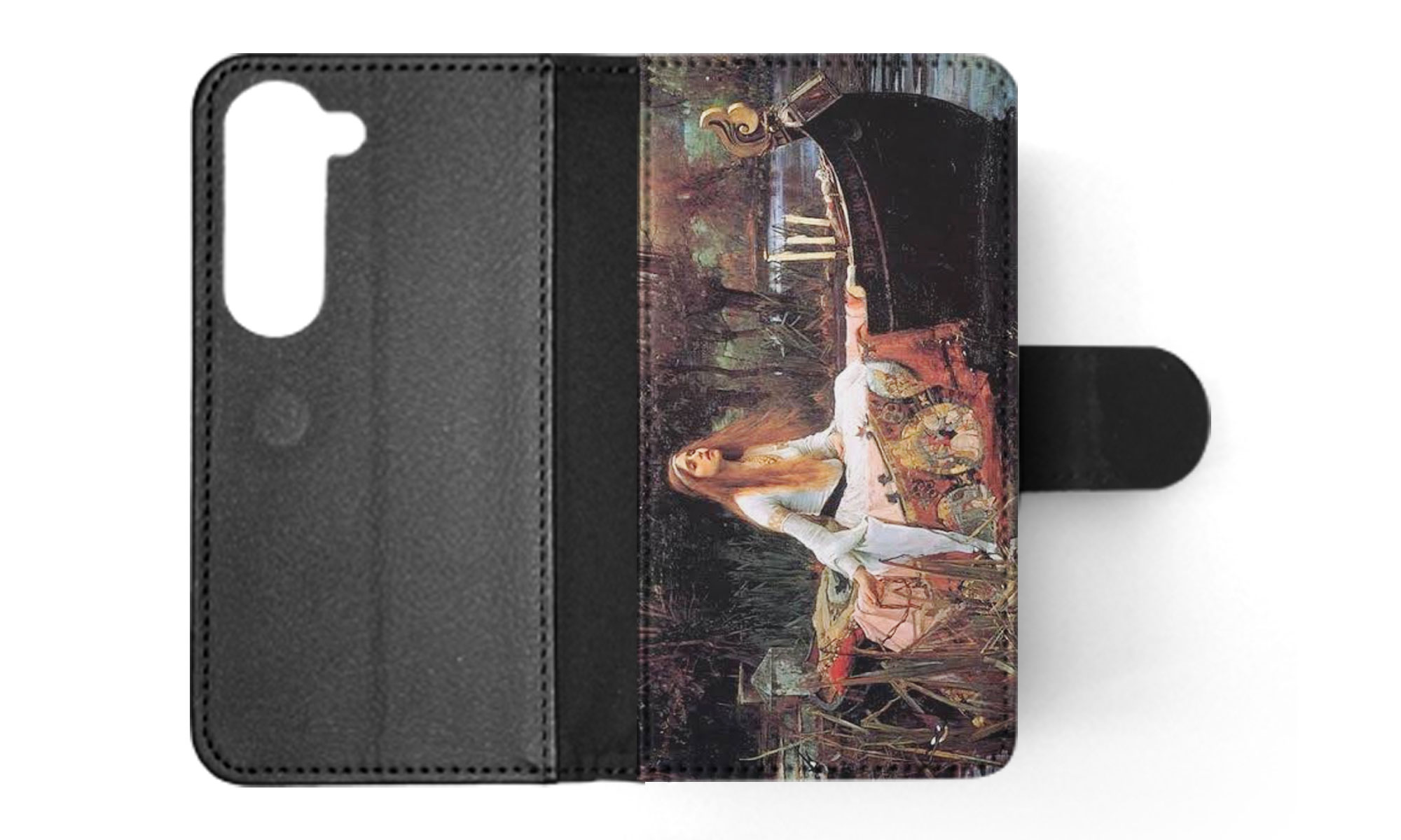FLIP CASE FOR SAMSUNG GALAXY|JOHN WILLIAM WATERHOUSE - THE LADY OF SHALOTT ART - Picture 34 of 120